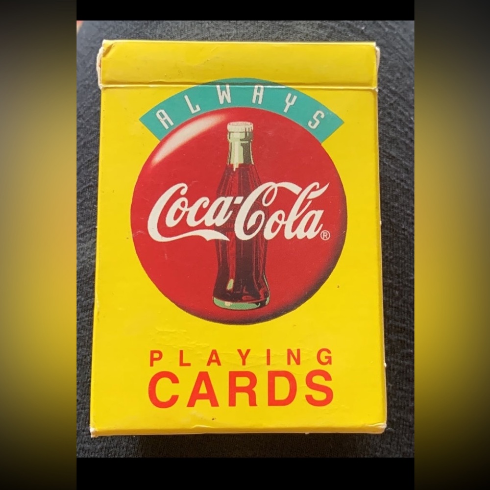 Coca Cola playing cards